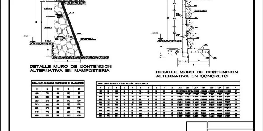 Imagen ilustrativa de Muros contencion en Lleida